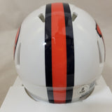 BO NIX SIGNED DENVER BRONCOS SNOWCAP ALTERNATE SPEED MINI HELMET BECKETT QR