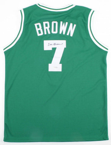 Dee Brown Signed Celtics Jersey (PSA COA) Boston's 1990 1st Round Pk / Guard