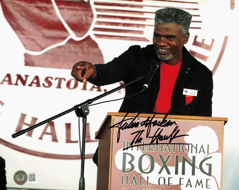 Julian Jackson Autographed Signed 8x10 Photo Beckett BAS QR #BH29095