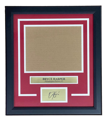 Bryce Harper Phillies 8x10 Horizontal Photo Laser Engraved Signature Frame Kit