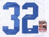 Ricky Watters Signed Seattle Seahawks Jersey (JSA COA) 5xPro Bowl R.B.