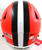 Nick Chubb Autographed Cleveland Browns F/ Speed Flex Helmet-Beckett W Hologram