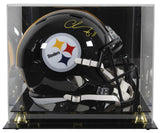 Steelers Chase Claypool Signed F/S Speed Rep Helmet w/ Yellow w/ Case Sig BAS W