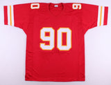 Neil Smith Signed Chiefs Jersey (Smith Hologram) 6x Pro Bowl (1991-1995,1997)