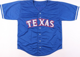 Alex Rodriguez Signed Texas Rangers Jersey (JSA) 696 Home Runs / 14xAll Star