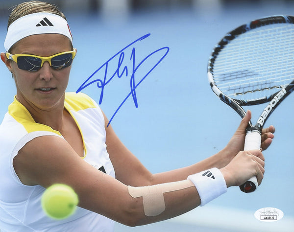 Kirsten Flipkens Tennis Authentic Signed 8x10 Photo Autographed JSA #AX48122