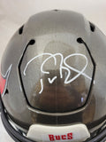 TOM BRADY SIGNED TAMPA BAY BUCCANEERS SUPER BOWL SPEEDFLEX HELMET FANATICS LOA