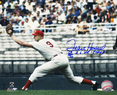 Frank Howard Signed Senators Fielding 8x10 Photo w/68, 70 AL HR Champ - (SS COA)