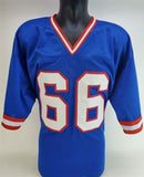 William Roberts Signed Giants Jersey Inscribed "SBXXI" and "SBXXV" (JSA COA) O.G