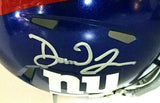 Daniel Jones signed Giants Speed Mini Helmet Rookie Autograph Fanatics COA