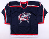 Nick Foligno Signed Blue Jackets Jersey (Beckett) Columbus Left Winger