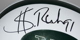 Sheldon Richardson Signed Jets Full-Size Helmet Inscribed "13 DROY" (PSA COA)