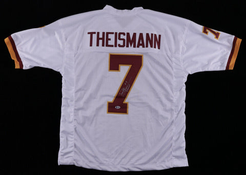 Joe Theismann Signed Washington Redskins Jersey Inscribed 83 MVP (Beckett Holo)