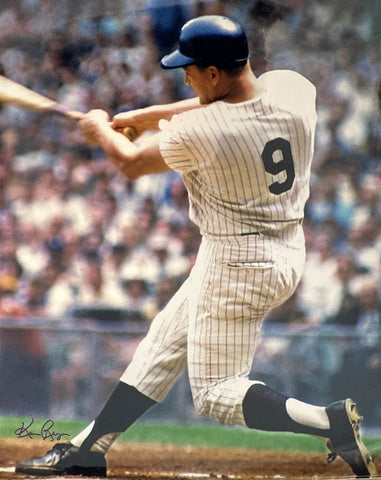 Roger Maris 16x20 New York Yankees Photo Signed by Photographer Ken Regan