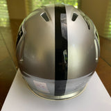 BO JACKSON SIGNED AUTOGRAPHED LOS ANGELES RAIDERS MINI HELMET W/ PLAYER HOLOGRAM