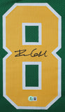 Oregon Dillon Gabriel Authentic Signed Green Pro Style Framed Jersey BAS Witness