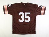 Jerome Harrison Signed Jersey Inscbd "Browns Single Game Rushing Record 286 Yds"