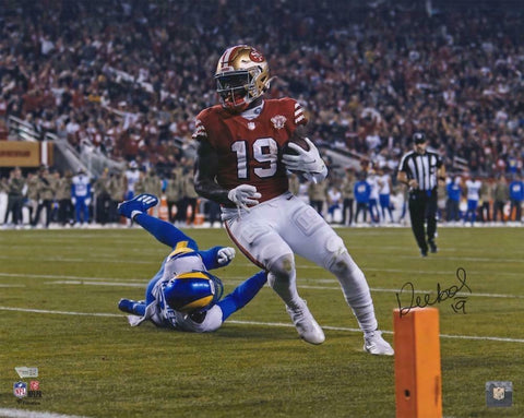 DEEBO SAMUEL Autographed 49ers "Run Vs. Rams" 16" x 20" Photograph FANATICS