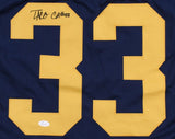 Taco Charlton Signed Michigan Wolverines Jersey (JSA Hologrm) Cowboys Linebacker