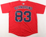 Brennan Bernardino Signed Boston Red Sox Nike MLB Jersey (JSA COA) Pitcher