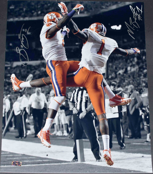 SAMMY WATKINS & MARTAVIS BRYANT AUTOGRAPHED CLEMSON TIGERS 16x20 PHOTO COA