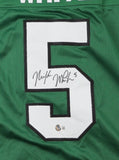 Mike White Signed New York Jets Jersey (Beckett) 2022 Jets Starting Quarterback