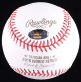 Joe Maddon Signed 2016 Chicago Cubs World Series Baseball (Schwartz Sports) Mgr.