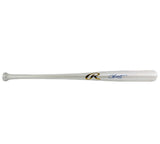 Chipper Jones Signed Atlanta Braves Rawlings White Chrome MLB Bat