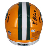 MarShawn Lloyd Autographed "#Lambeau Lloyd" Speed Helmet Beckett / GDL LE 32/32