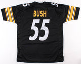 Devin Bush Signed Pittsburgh Pittsburgh Steelers Black Jersey (TSE Hologram)