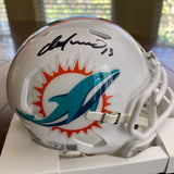 DAN MARINO AUTOGRAPHED SIGNED MIAMI DOLPHINS MINI HELMET BECKETT