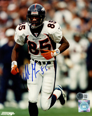 Willie Green Autographed Denver Broncos 8x10 Photo Beckett 45244