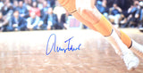 Jerry West Autographed Los Angeles Lakers 16x20 Drive Photo-Beckett Hologram