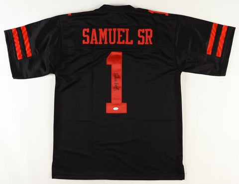 Deebo Samuel Signed San Francisco 49ers Throwback Jersey (JSA) New 2024 Uniform#