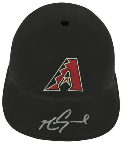 Mark Grace Signed Diamondbacks Souvenir Replica Batting Helmet - (SCHWARTZ COA)