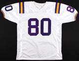 Dwayne Bowe Signed LSU Tigers Jersey (JSA) NFL Receiving Touchdowns Leader 2010