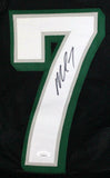 Michael Vick Autographed Black Pro Style Jersey - JSA W *Black