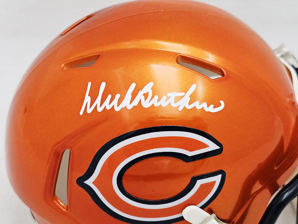 Dick Butkus signed Chicago Bears Lunar Eclipse mini helmet Beckett Witnessed