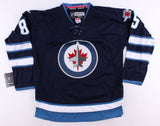 Mathieu Perreault Signed Jets Jersey (Beckett COA) Winnipeg 2nd Line Center