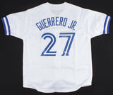 Vladimir Guerrero Jr Signed Blue Jays Jersey (JSA COA) Toronto Rookie Phenom