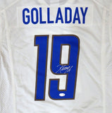 DETROIT LIONS KENNY GOLLADAY AUTOGRAPHED NIKE WHITE JERSEY SIZE L BECKETT 185587