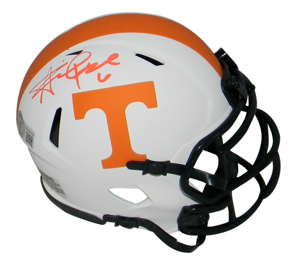 ALVIN KAMARA SIGNED TENNESSEE VOLUNTEERS LUNAR SPEED MINI HELMET BECKETT