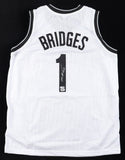 Mikal Bridges Signed Brooklyn Nets Jersey (PSA COA) 2xNCAA Champions / Villanova