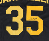 Manny Sanguillen Signed Pittsburgh Pirates Jersey RSA Holo 2xWorld Series Champ