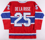 Jacob de la Rose Signed Canadiens Jersey (Beckett COA) Playing career 2012-Now