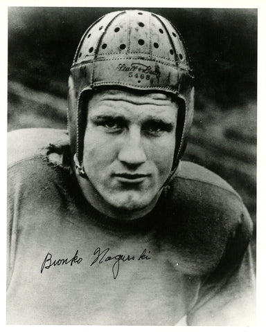 Bronko Nagurski Autographed/Signed Chicago Bears 8x10 Photo JSA 48287