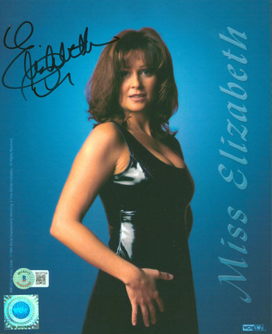 Miss Elizabeth WWE Authentic Signed 8x10 Photo Autographed BAS #BE37724