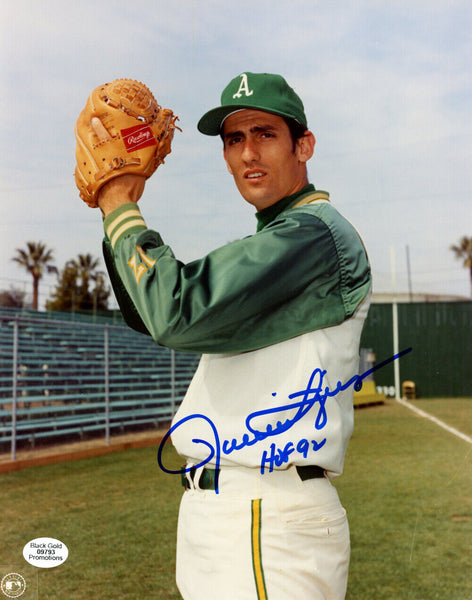 Rollie Fingers Autographed/Signed Oakland Athletics 8x10 Photo 35894