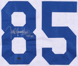 Jack Youngblood Signed Custom Los Angeles Rams Jersey (Schwartz) 7xPro Bowl D.E