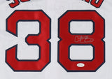 Curt Schilling Signed Boston Red Sox Jersey (JSA) 3xWorld Series Champ Pitcher